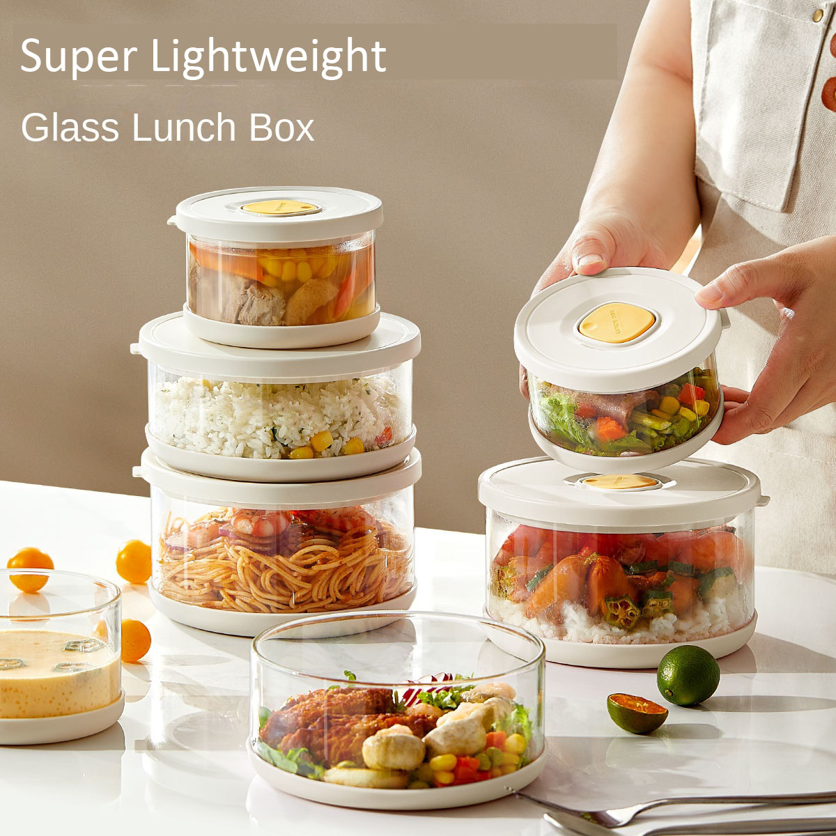 Glas-Lebensmittelbehälter Luft – Meal Prep Frozen Bewertung und Preis