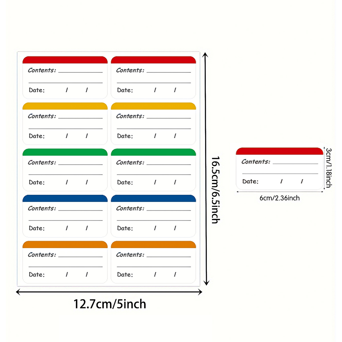 100 Stück Gefrierfach-Etikette – Meal Prep Recipes Bewertung und Preis