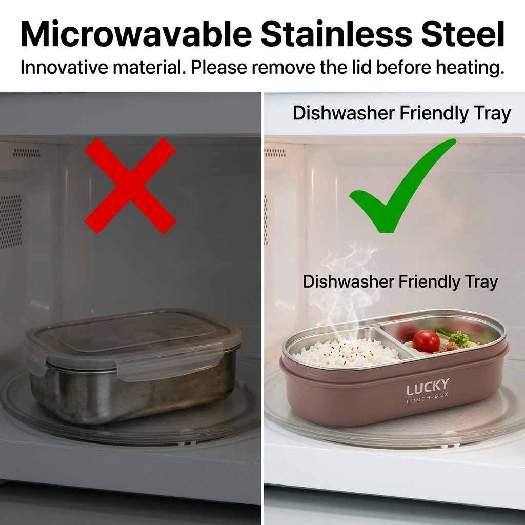 Mikrowellengeeignete 304 Edels – Meal Prep Kinder Bewertung und Preis