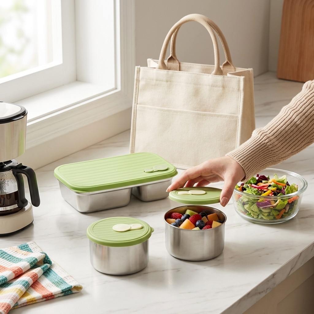 Mikrowellengeeignete 304 Edels – Meal Prep Kinder Bewertung und Preis