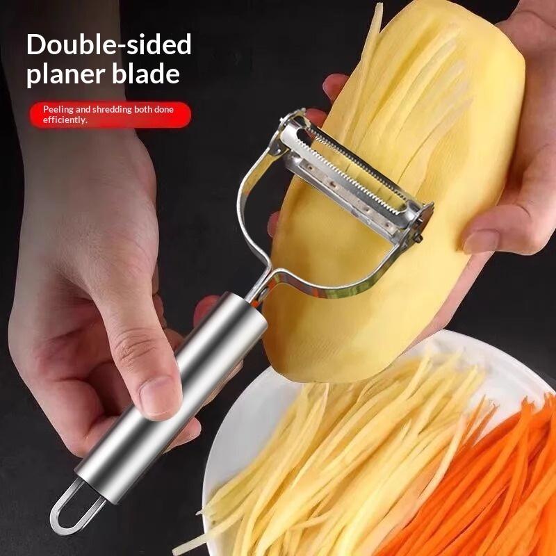Doppelfunktions-Edelstahlschäl – Meal Prep Chef Bewertung und Preis