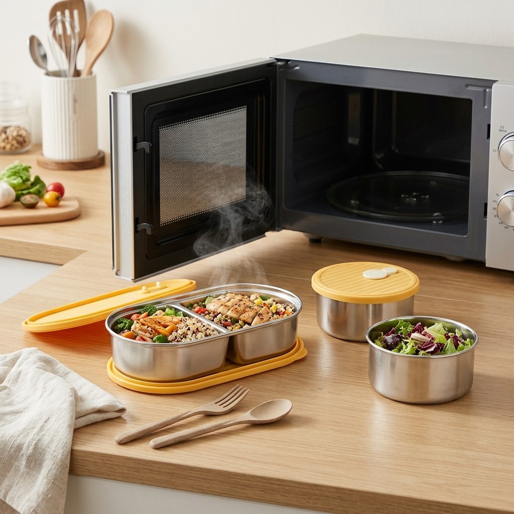 Mikrowellengeeignete 304 Edels – Meal Prep Kinder Bewertung und Preis