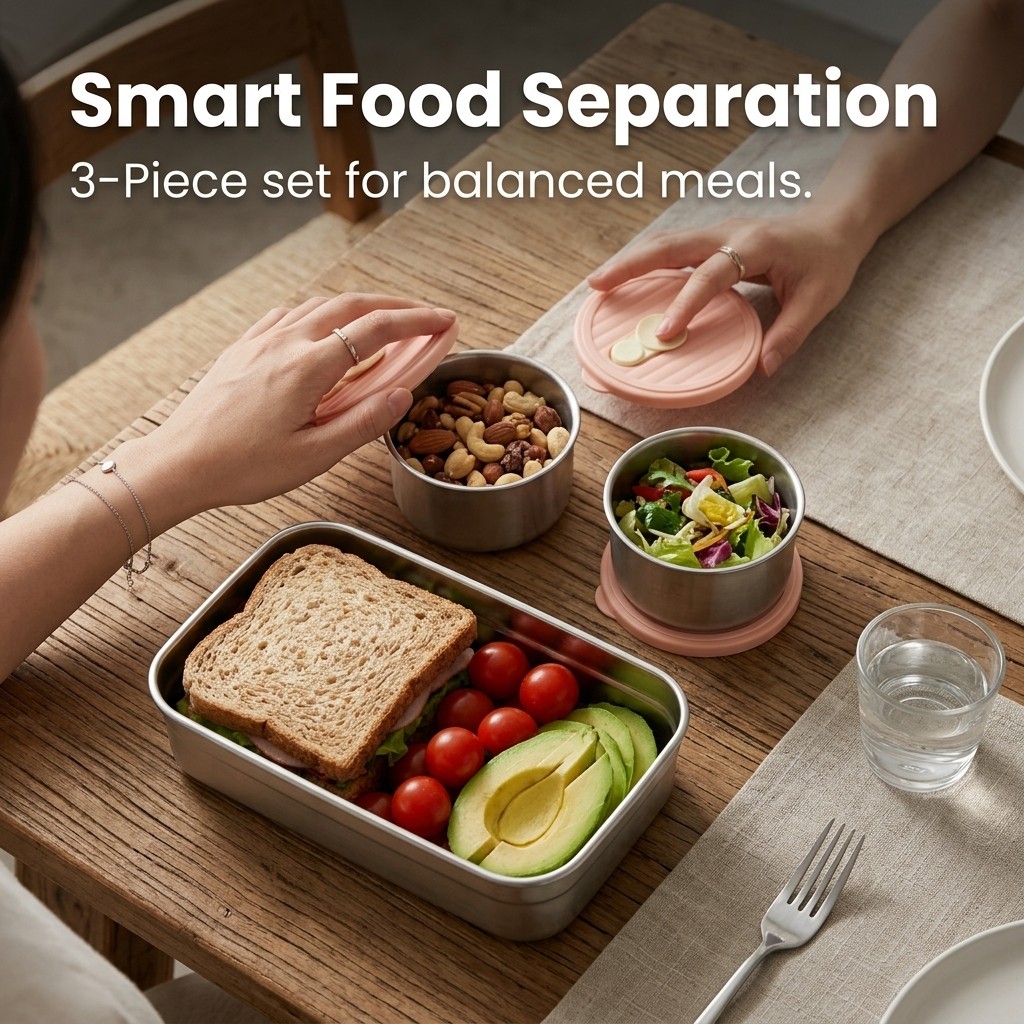 Bento-Lunchbox-Set Mikrowellen – Meal Prep Kinder Bewertung und Preis