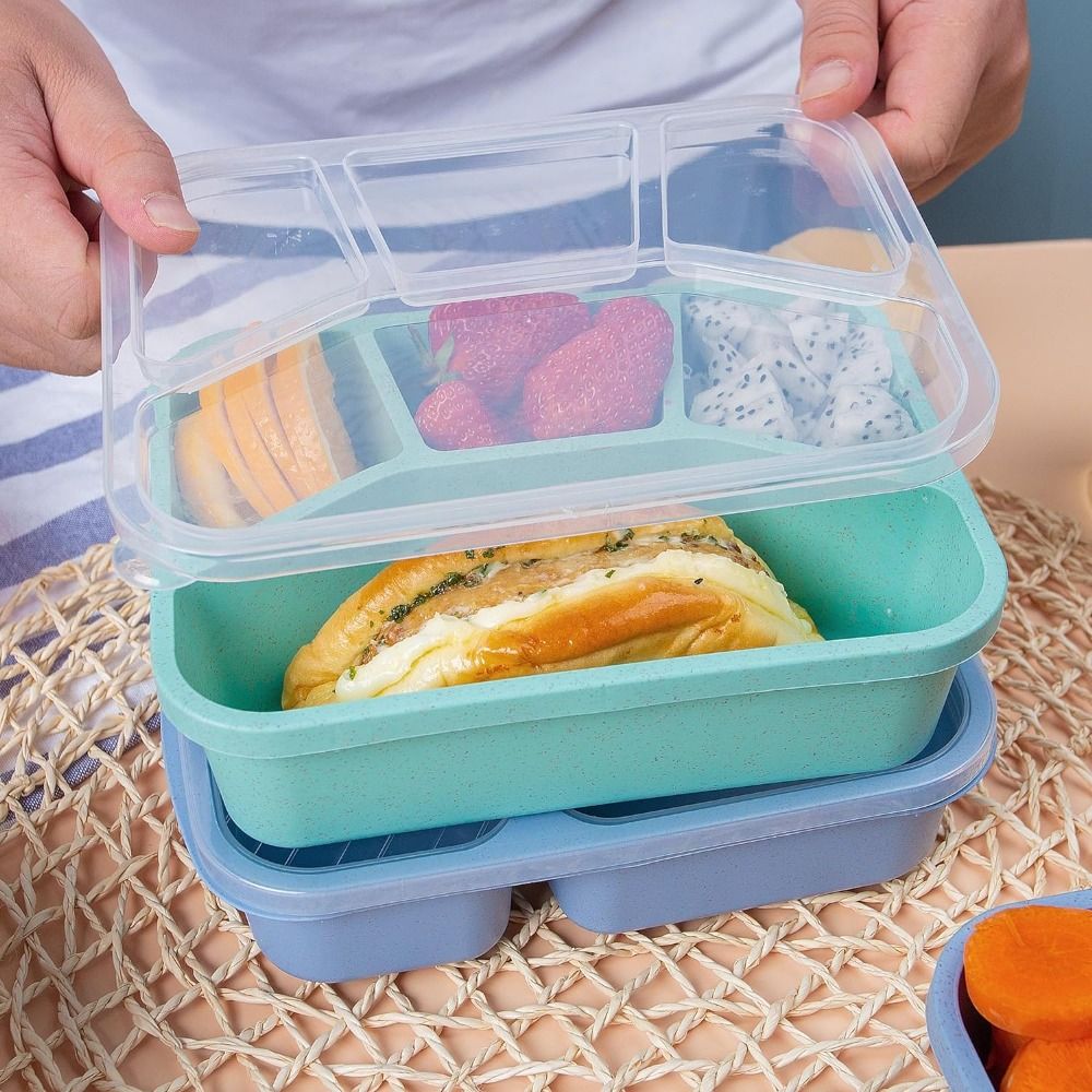 4 Fächer Kinder Bento Box wied – Meal Prep Kinder Bewertung und Preis