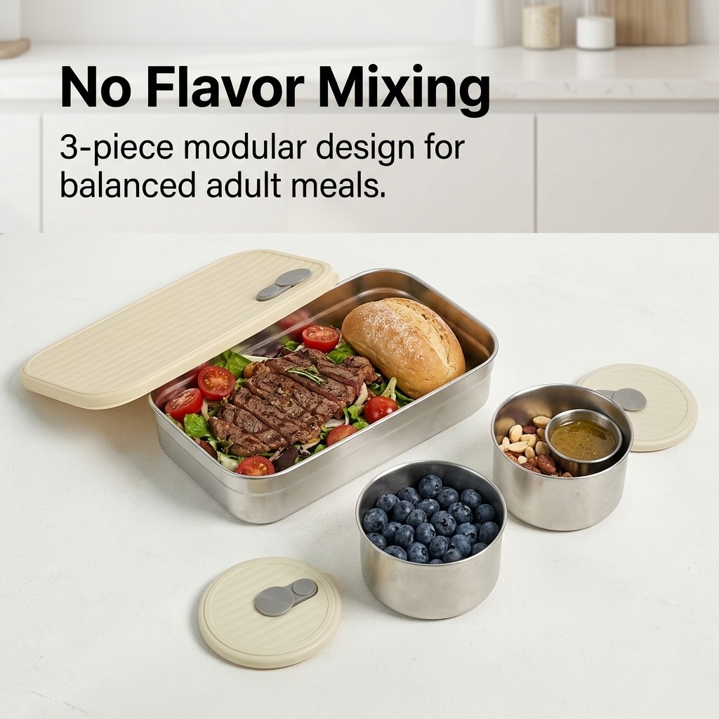 Mikrowellengeeignetes 304 Edel – Meal Prep Kinder Bewertung und Preis