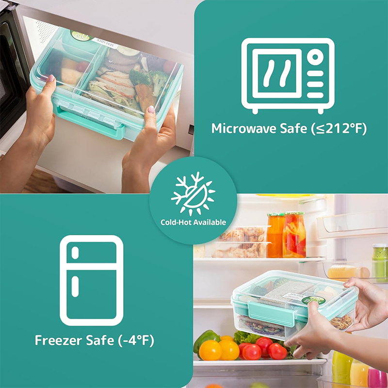 4-Fach Auslaufsichere Bento-Lu – Meal Prep Kinder Bewertung und Preis
