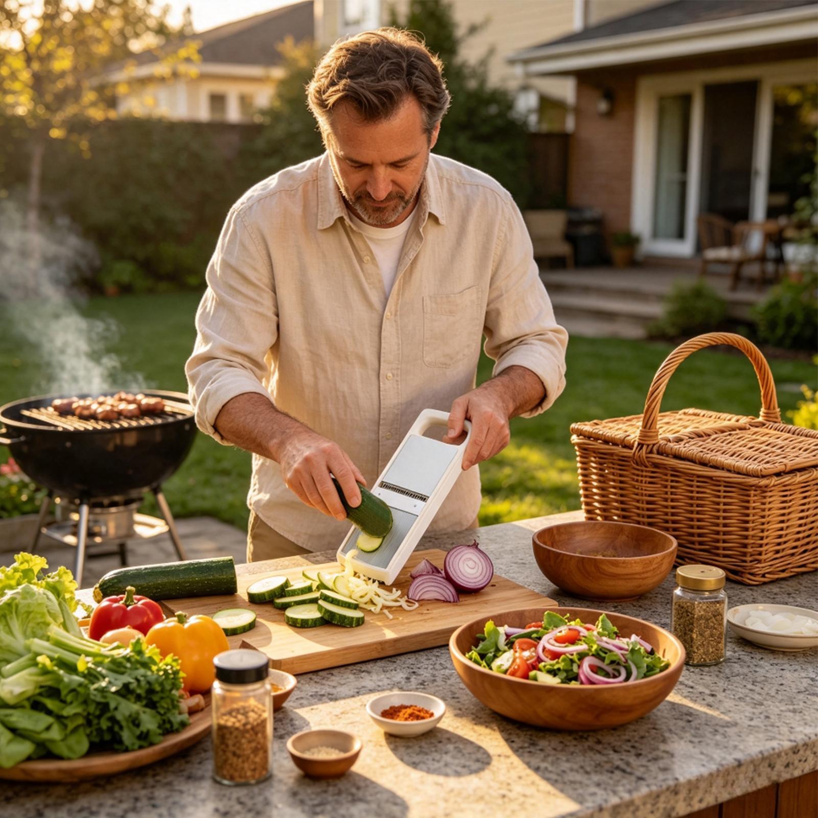 Ergonomischer Handgemüseschnei – Meal Prep Manual Bewertung und Preis