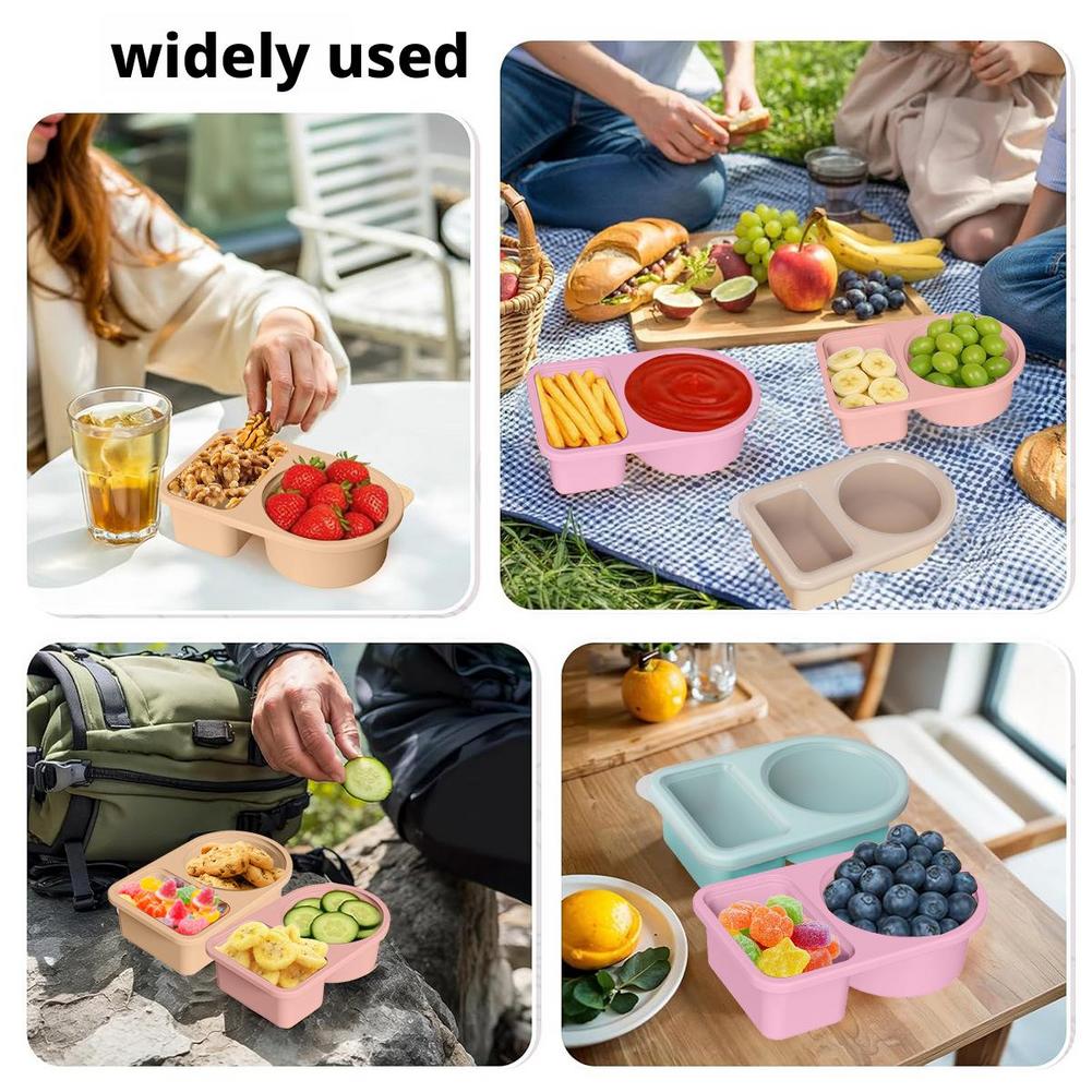 2-Gitter-Snackbehälter, wieder – Meal Prep Kinder Bewertung und Preis