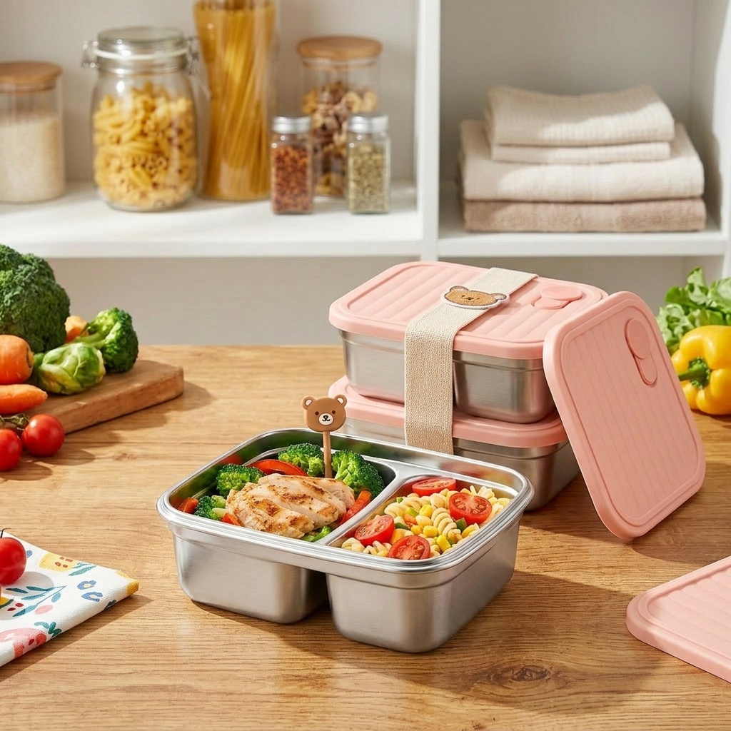 Mikrowellengeeignete 304 Edels – Meal Prep Kinder Bewertung und Preis