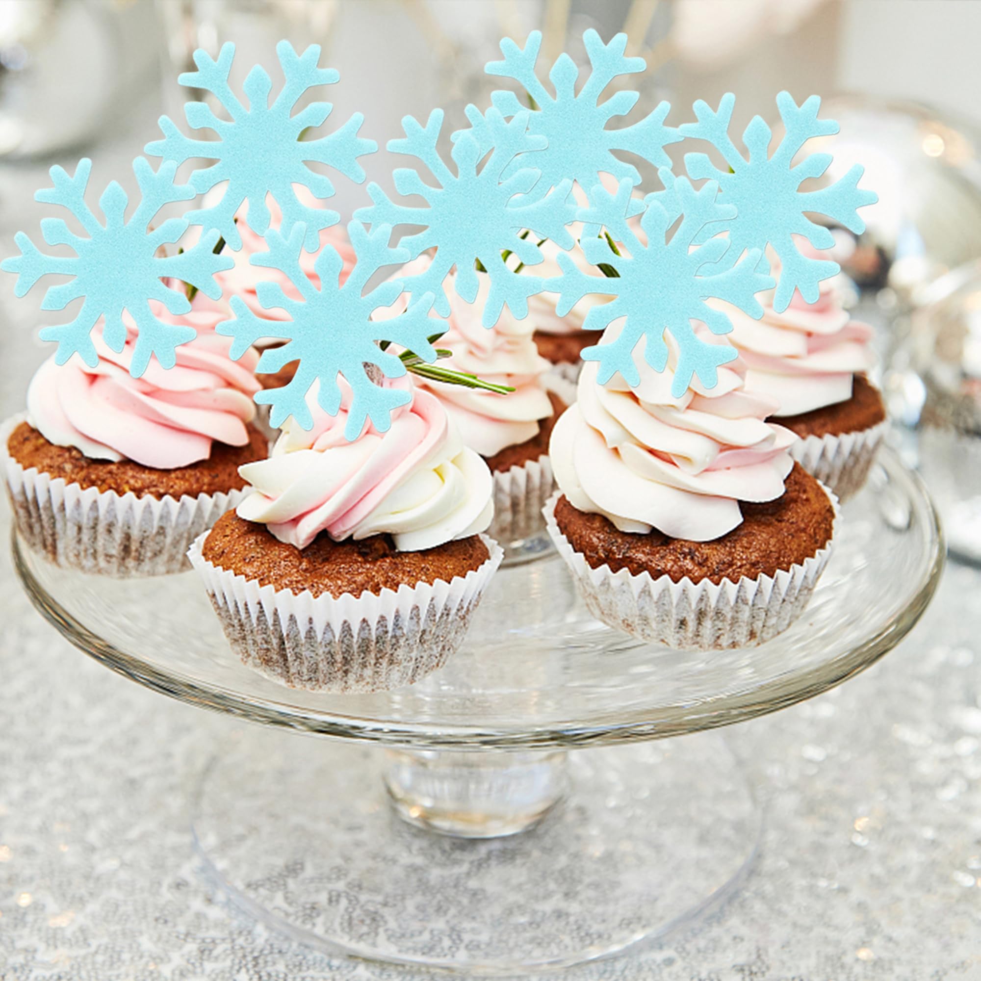 50 Stück blau-weiße Cupcake-To – Meal Prep Frozen Bewertung und Preis