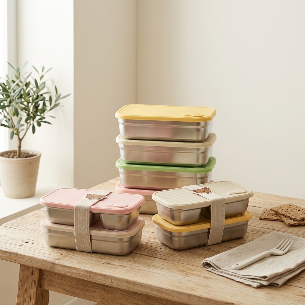 304 Edelstahl Bento Lunchbox f – Meal Prep Kinder Bewertung und Preis
